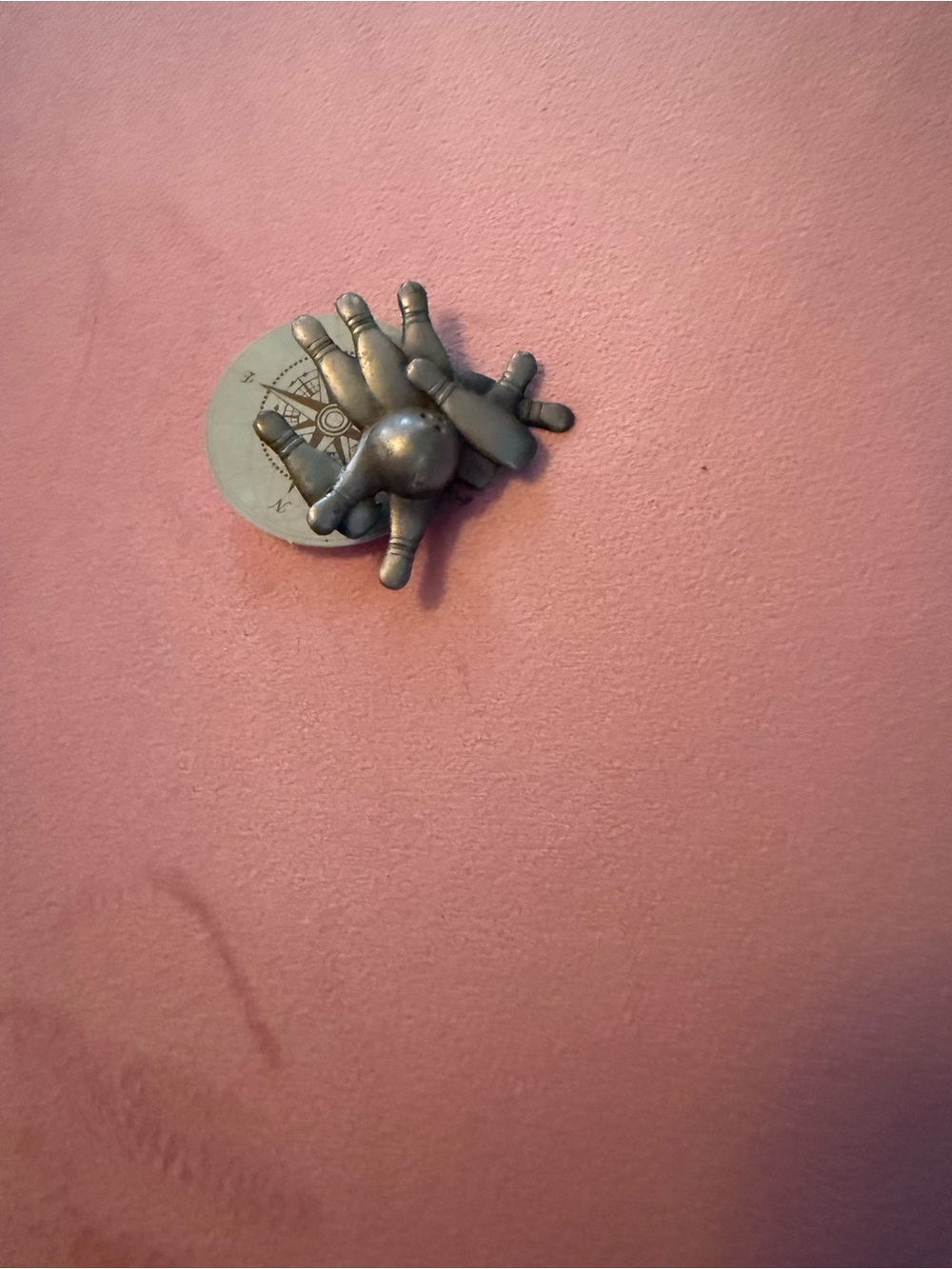 Bowling brooch
